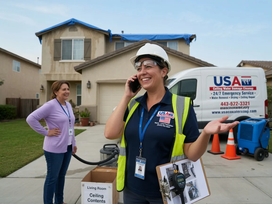 Ceiling Water Damage Restoration Cantrall, IL FAQs